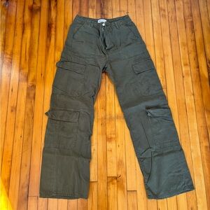 Zara Green Cargo Pants